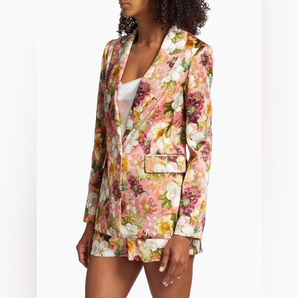Alice + Olivia Justin Floral Blazer Size 6 NWT. - Picture 7 of 14